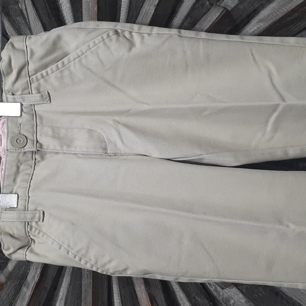 Cat & Jack Girls Khaki Pants - Picture 2 of 6